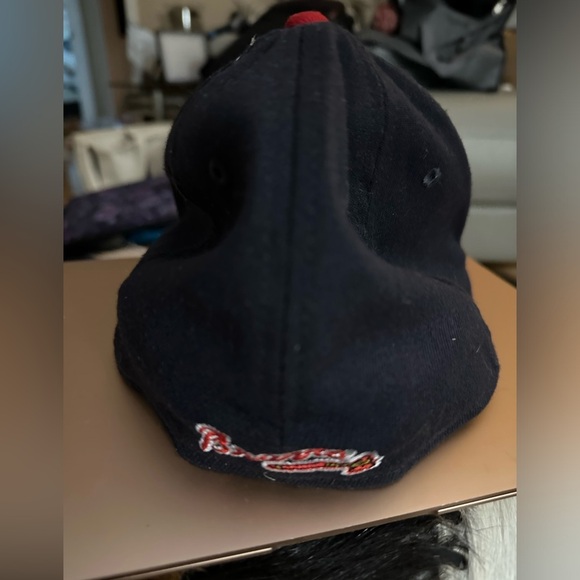 New Era Officially licensed MLB Atlanta Braves Chop Ballcap - like NWOT -Sz -M/L - Picture 3 of 7